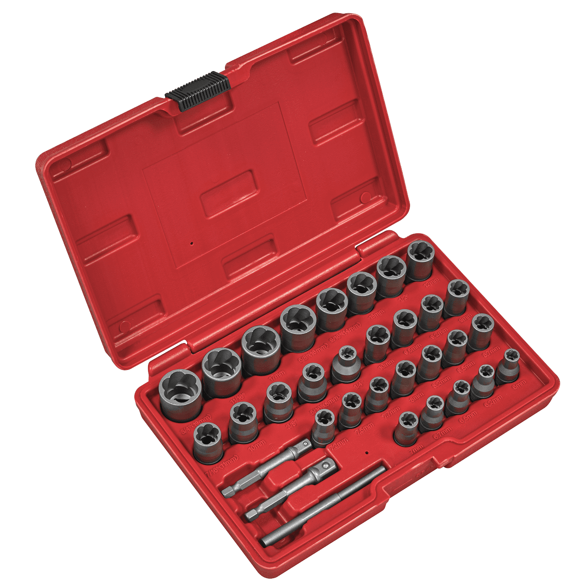 Slim Design Bolt & Nut Extractor Set 32pc - Image 5
