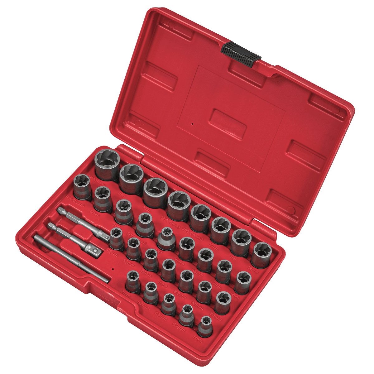 Slim Design Bolt & Nut Extractor Set 32pc - Image 6