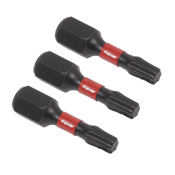 Premier TRX-Star* Impact Power Tool Bits T20 x 25mm 3pc