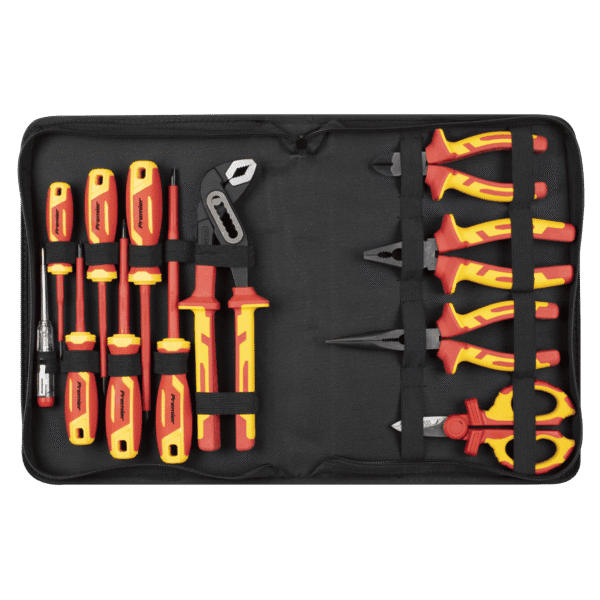 Screwdriver, Pliers & Scissor Set 12pc - VDE Approved