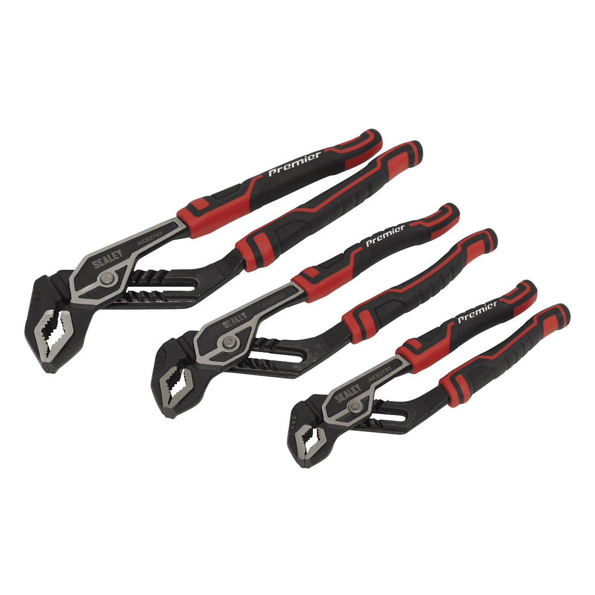 Premier Water Pump Pliers Set 3pc - Image 2