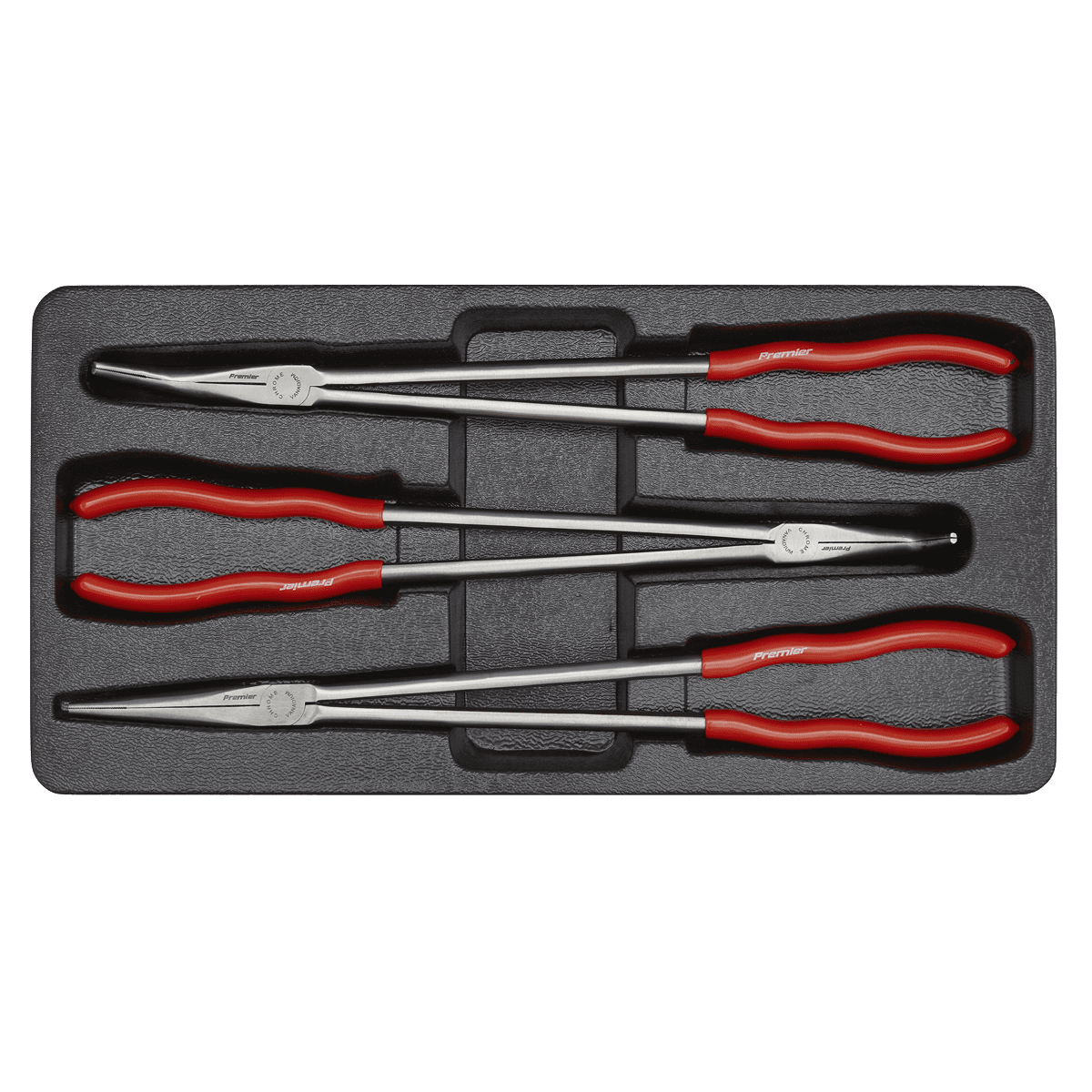 Premier Extra-Long Needle Nose Pliers Set 400mm 3pc - Image 3