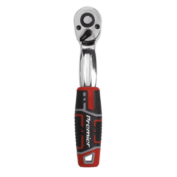 Premier Offset Ratchet Wrench with Flip Reverse 1/4"Sq Drive