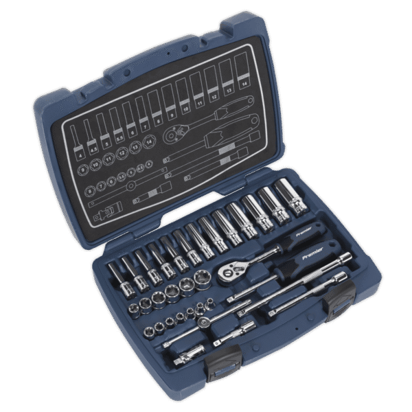 Premier Socket Set 1/4"Sq Drive 33pc