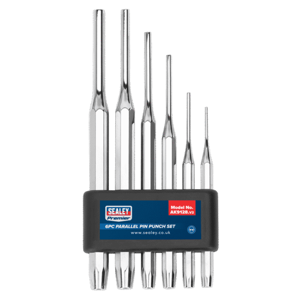 Premier Parallel Pin Punch Set 6pc