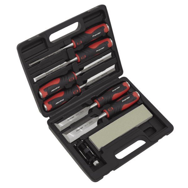 Premier Hammer-Thru Wood Chisel Set 8pc