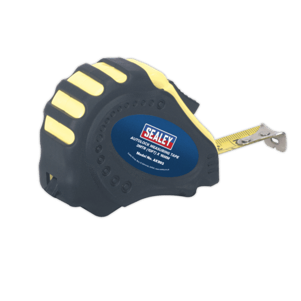 Metric/Imperial Auto Lock Tape Measure 3m(10ft) x 16mm