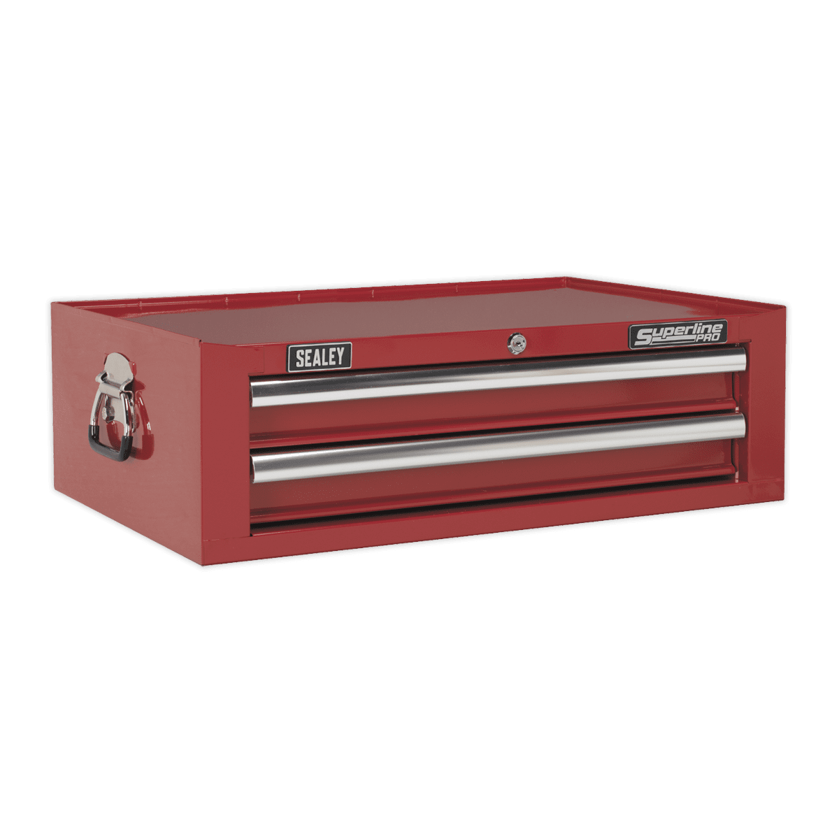Superline PRO® Mid-Box Tool Chest 2 Drawer - Red