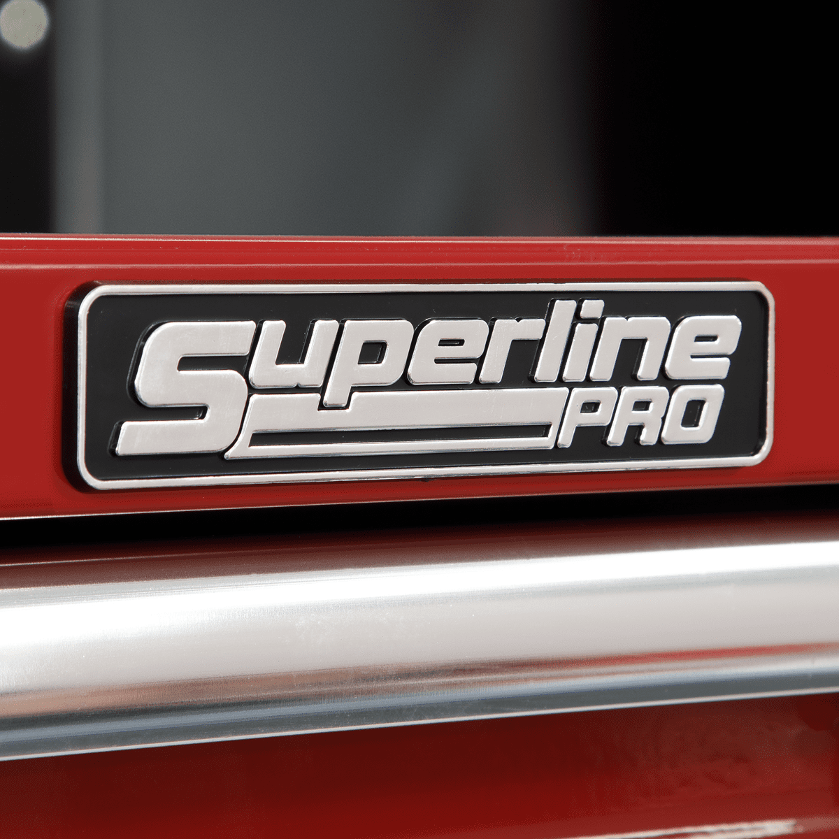 Superline PRO® Mid-Box Tool Chest 2 Drawer - Red - Image 2