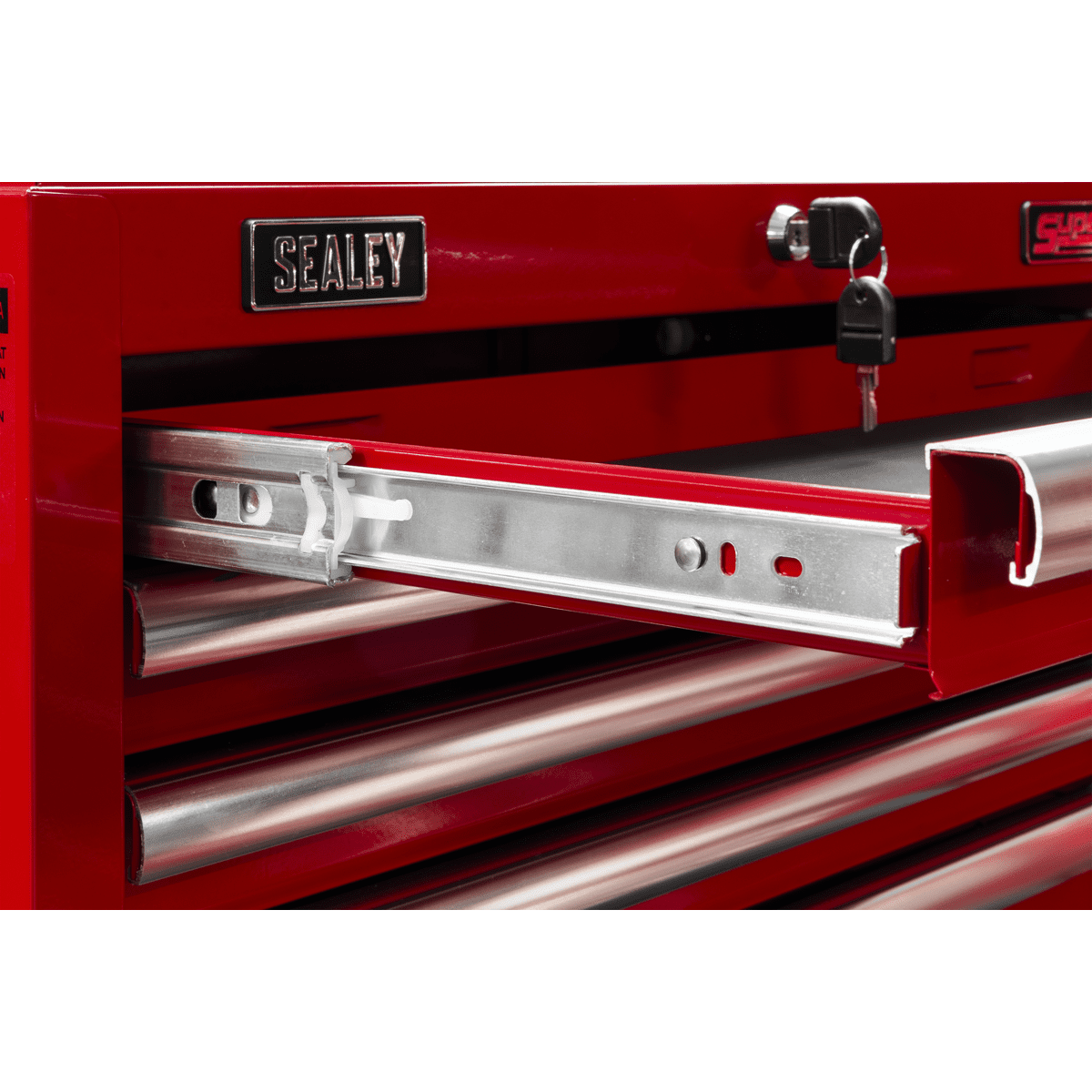 Superline PRO® Topchest 8 Drawer - Red - Image 3