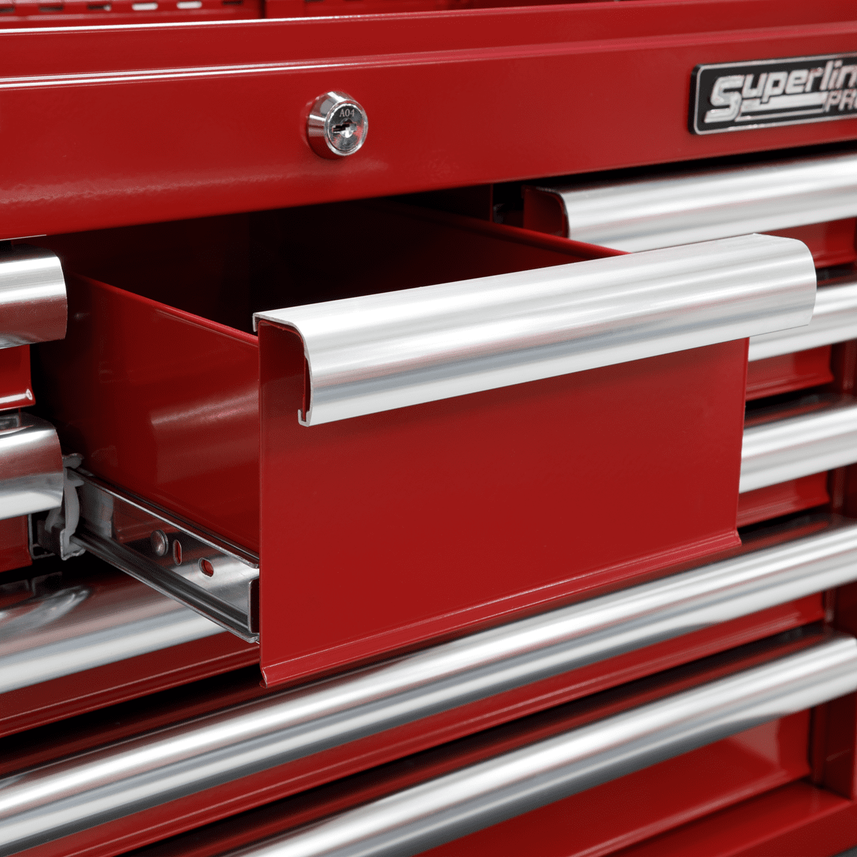 Superline PRO® Topchest 8 Drawer - Red - Image 8