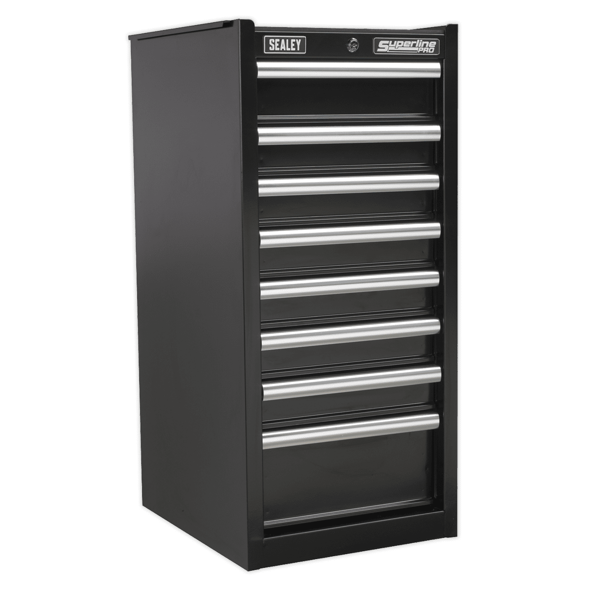 Superline PRO® Hang-On Chest 8 Drawer - Black - Image 2