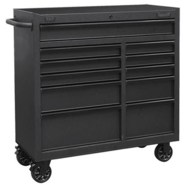 Superline PRO® Black Edition Rollcab with 11 Soft Close Drawers 1040mm
