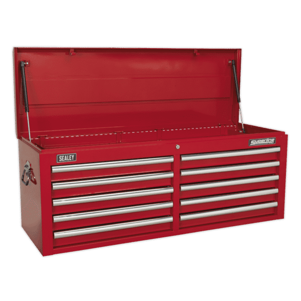 Superline PRO® Topchest 10 Drawer - Red