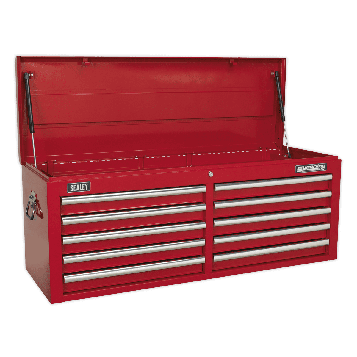 Superline PRO® Topchest 10 Drawer - Red - Image 9
