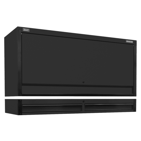 Superline PRO® Black Edition Top Hutch & 2 Drawer Riser 1549mm