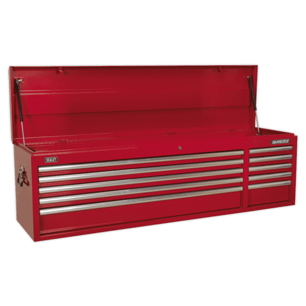 Superline PRO® Topchest 10 Drawer - Red