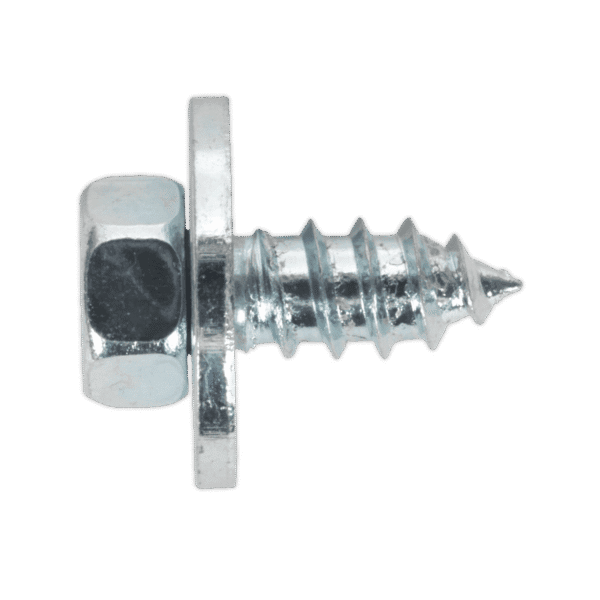 Zinc Plated Acme Screw with Captive Washer M12 x 1/2" - Pack of 50