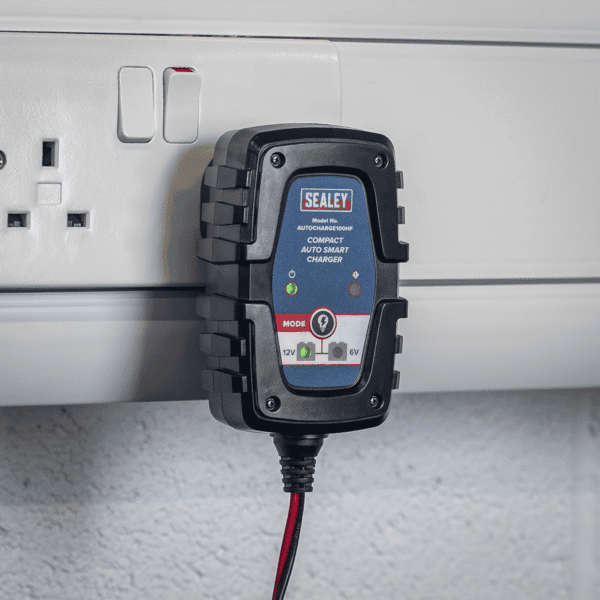 6/12V Compact Smart Trickle Charger & Maintainer 1A