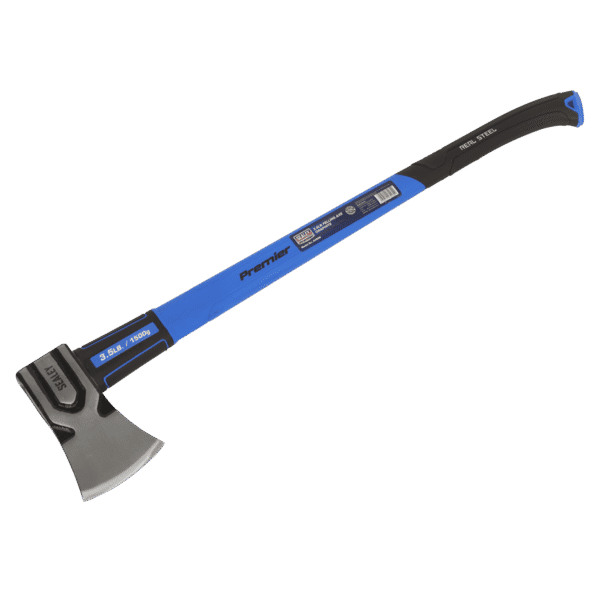 Premier Felling Axe with Fibreglass Shaft 3.5lb