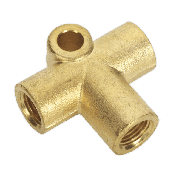 3-Way Brake Tube Connector M10 x 1mm