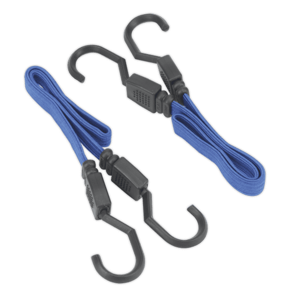 Flat Bungee Cord Set 460mm 2pc