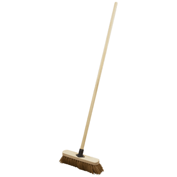 Soft Bristle Broom 12"(300mm)