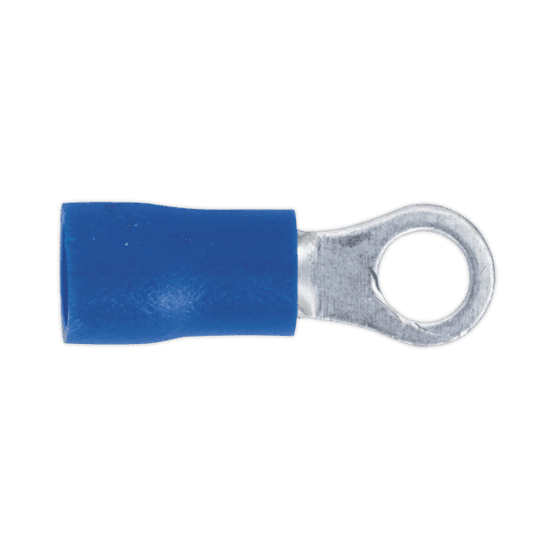 Easy-Entry Ring Terminal 4.3mm (4BA), Blue - Pack of 100