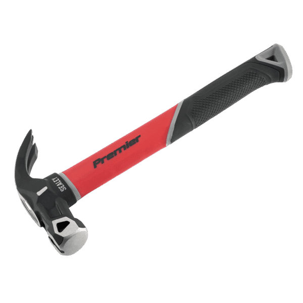 Premier Claw Hammer with Fibreglass Shaft 16oz