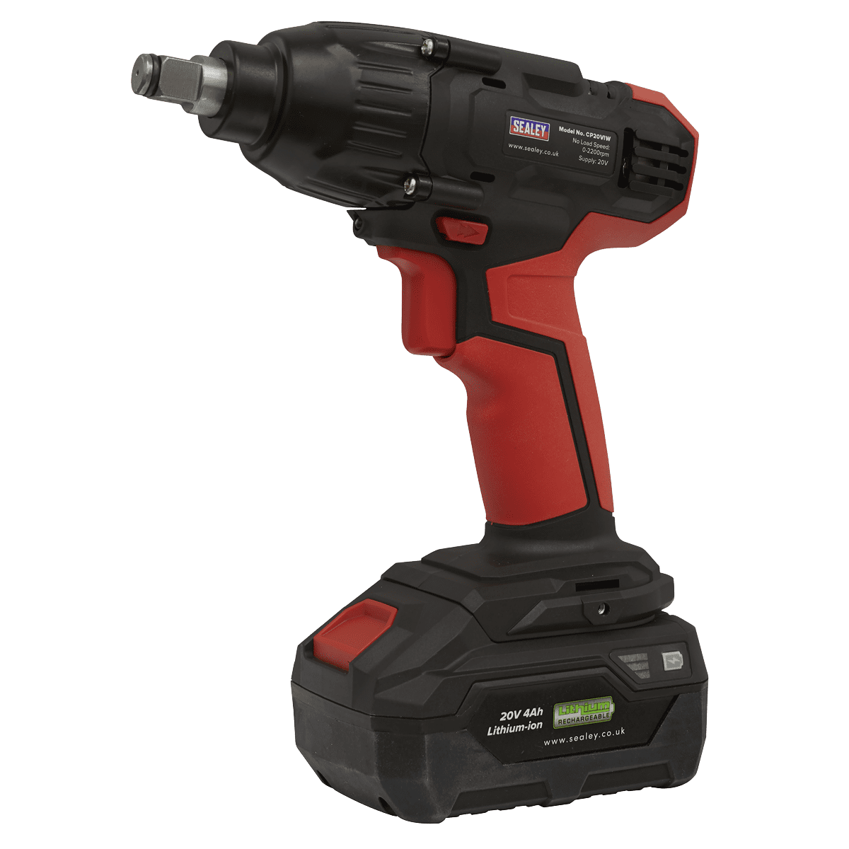 SV20 Series 1/2"Sq Drive Cordless Impact Wrench 20V - Body Only - Image 2