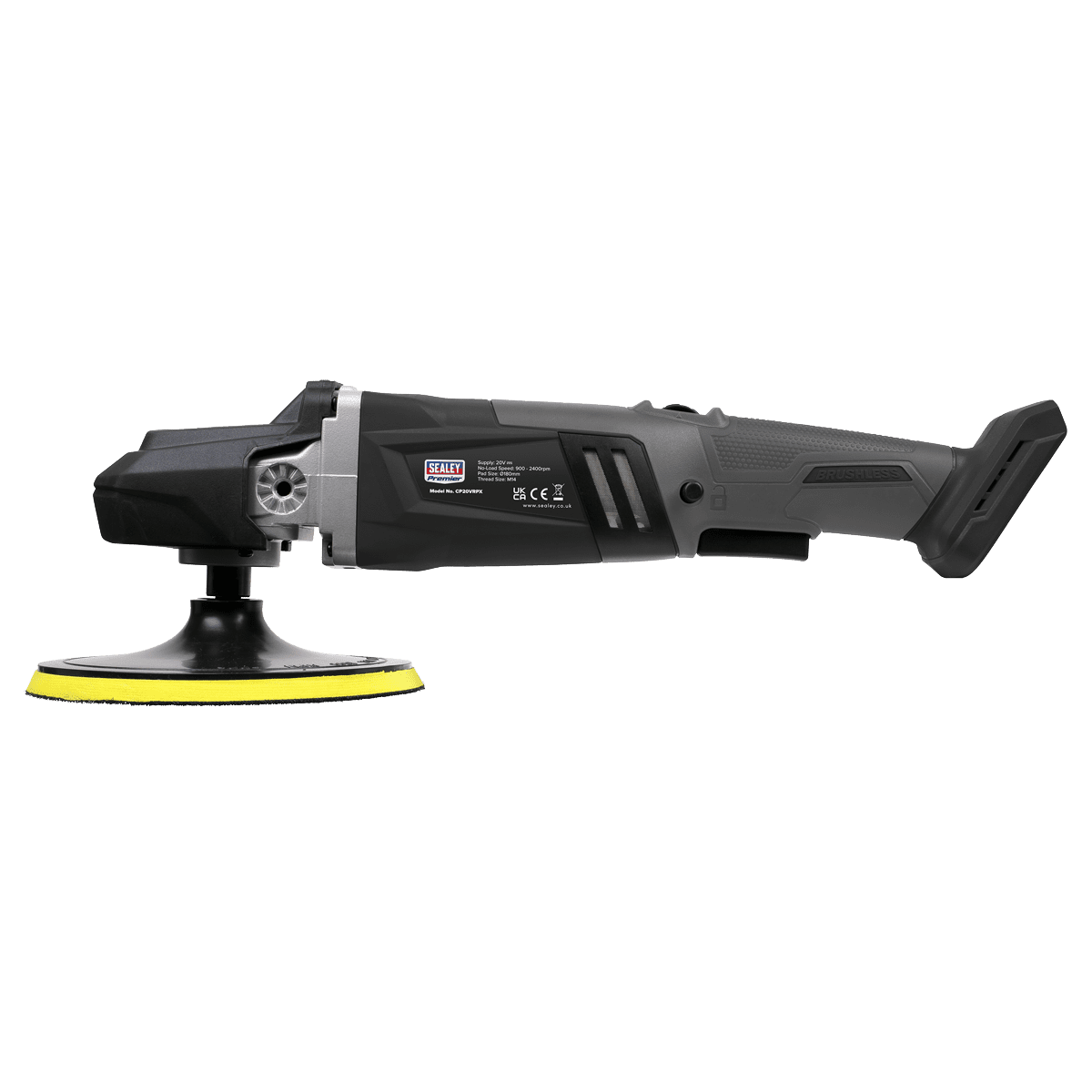 Premier SV20 Series 180mm Brushless Cordless Rotary Polisher 20V - Body Only - Image 11