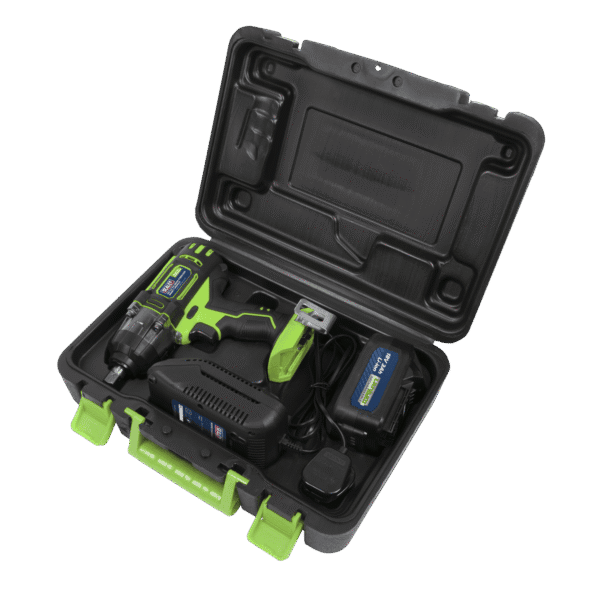 1/2"Sq Drive Hi-Vis Cordless Impact Wrench 18V 3Ah