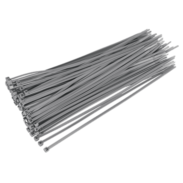 Cable Tie 300 x 4.4mm, Silver - Pack of 100