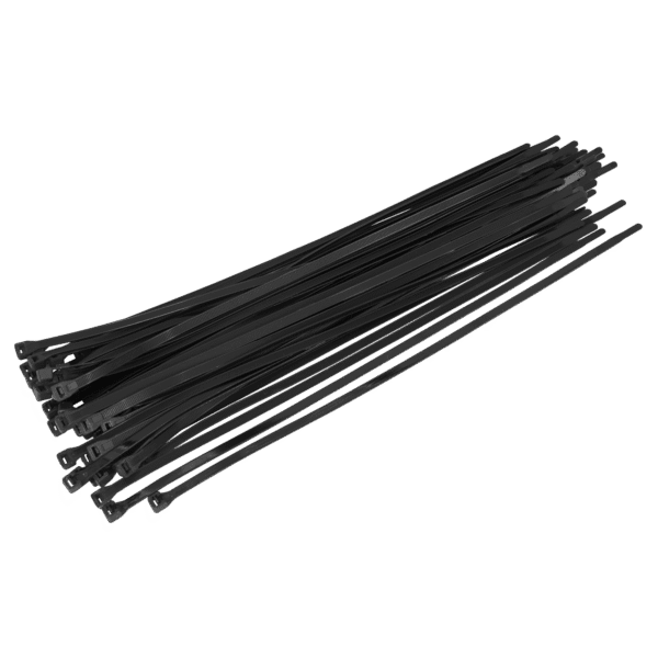 Cable Tie 450 x 7.6mm, Black - Pack of 50