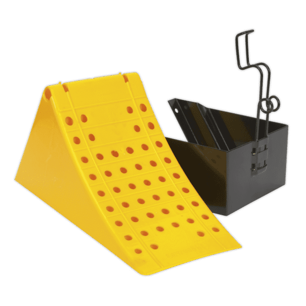 Commercial Wheel Chock with Bracket