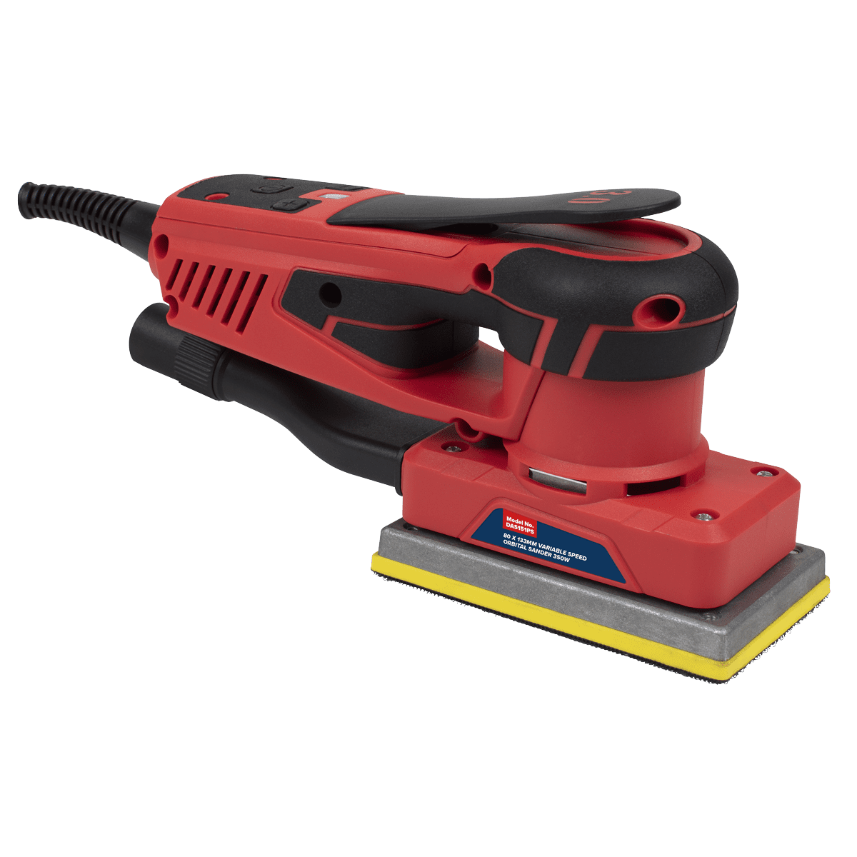 80 x 133mm Dual Action Variable Speed Brushless Sander 350W/230V - Image 3
