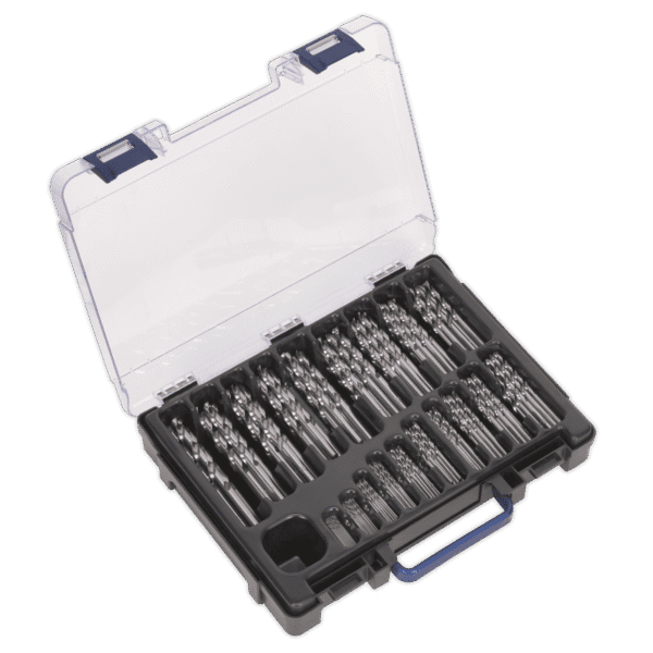 HSS Fully Ground Drill Bit Assortment 1-10mm 170pc