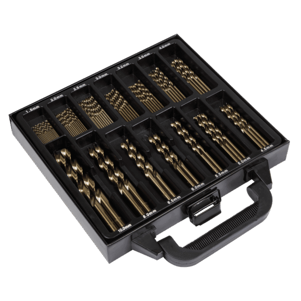 HSS Cobalt Fully Ground Drill Bit Set 99pc