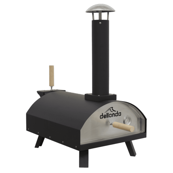 Dellonda Wood-Fired Pizza Oven 14" - Black