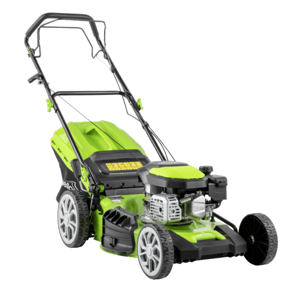Dellonda Self-Propelled Petrol Lawnmower Grass Cutter with Height Adjustment & Grass Bag 170cc 20"/51cm 4-Stroke Engine