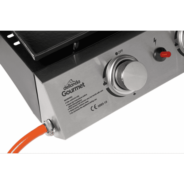 Dellonda 4 Burner Portable Gas Plancha