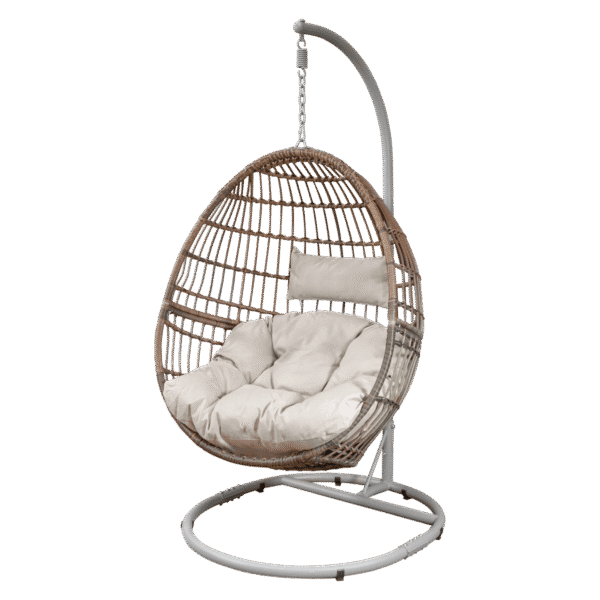 Dellonda Single Swinging Egg Chair with Cushion