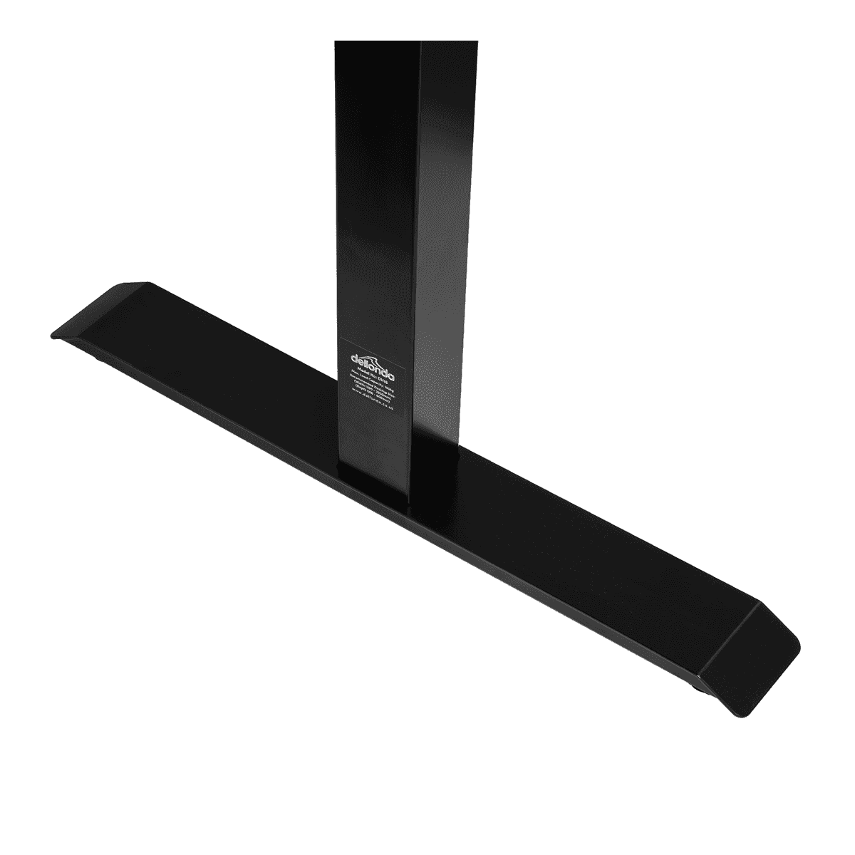 Dellonda Dual Motor Ultra-Quiet Desk Frame with Digital Controls 100kg Capacity - Black - Image 2