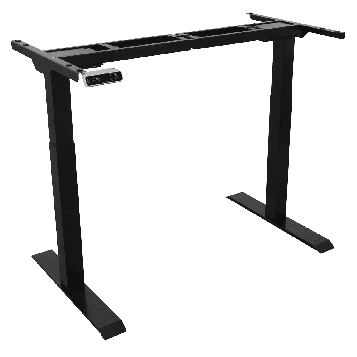 Dellonda Dual Motor Ultra-Quiet Desk Frame with Digital Controls 100kg Capacity - Black - Image 5