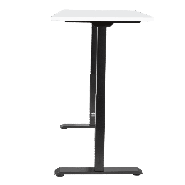 Dellonda White Electric Height Adjustable Standing Desk, 1400 x 700mm Dual Motor 100kg