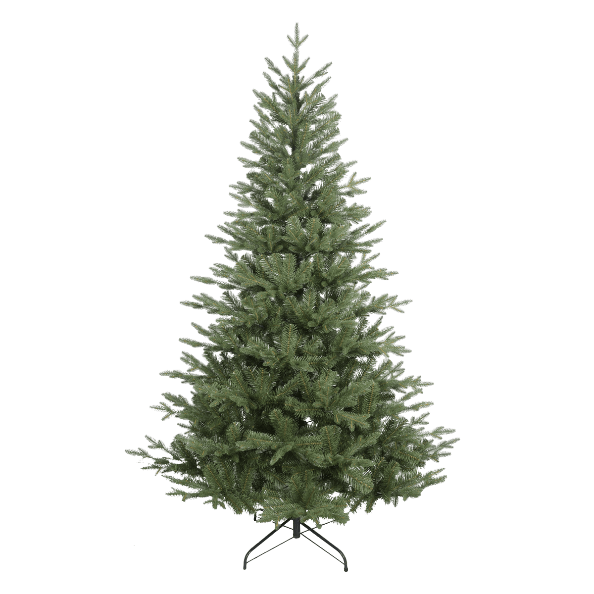Dellonda Artificial Hinged Christmas Tree 7ft(210cm)