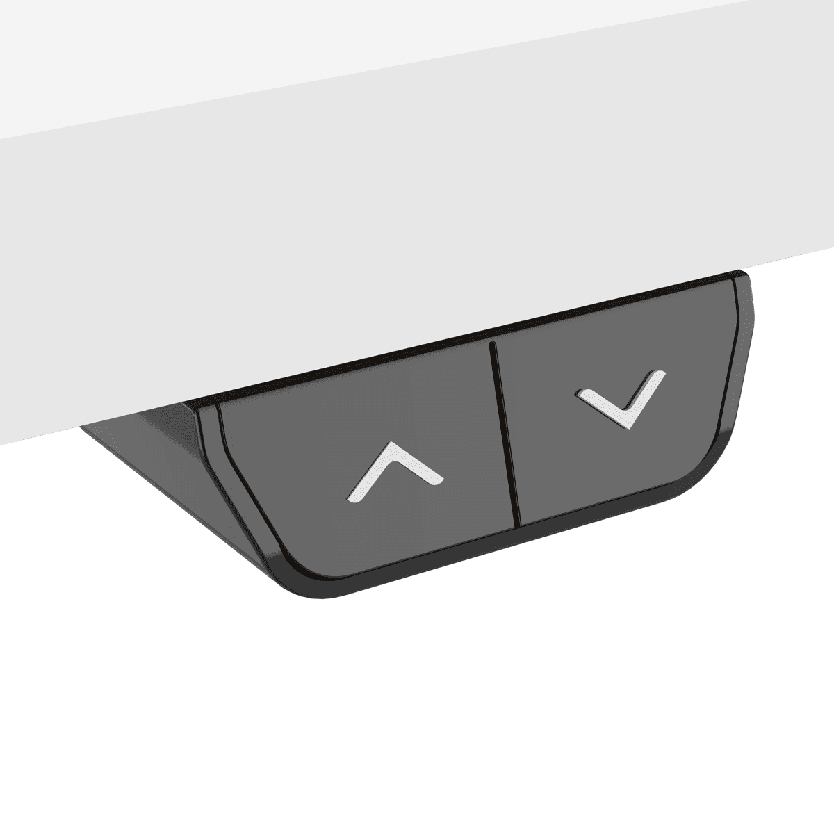 Dellonda Single Motor Ultra-Quiet Adjustable-Height Electric Sit/Stand Desk - White Desktop - Image 5