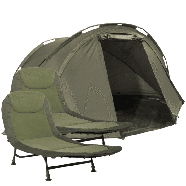 Dellonda 2-Person Bivvy Tent & Bedchair Set