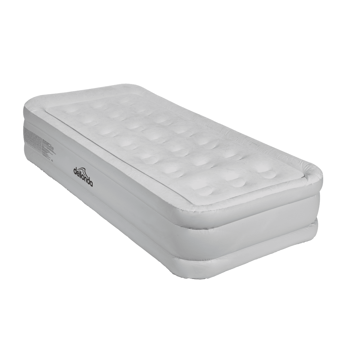 Dellonda Raised Air Bed with Removable Electric Pump & Storage Bag - Single - Image 3