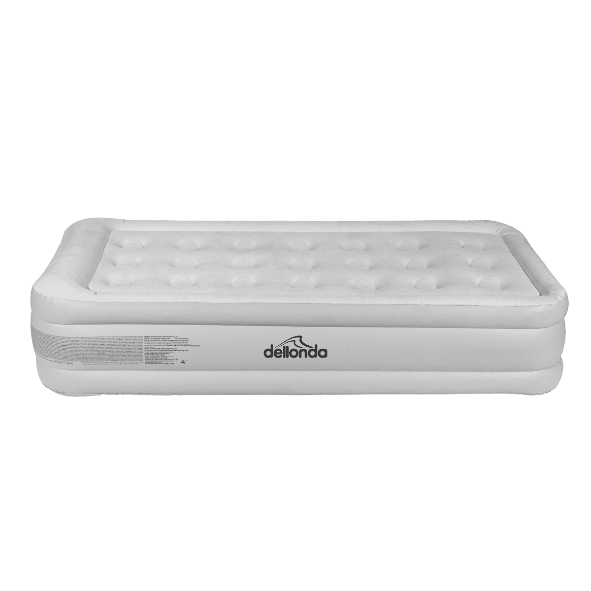Dellonda Raised Air Bed with Removable Electric Pump & Storage Bag - Single - Image 4